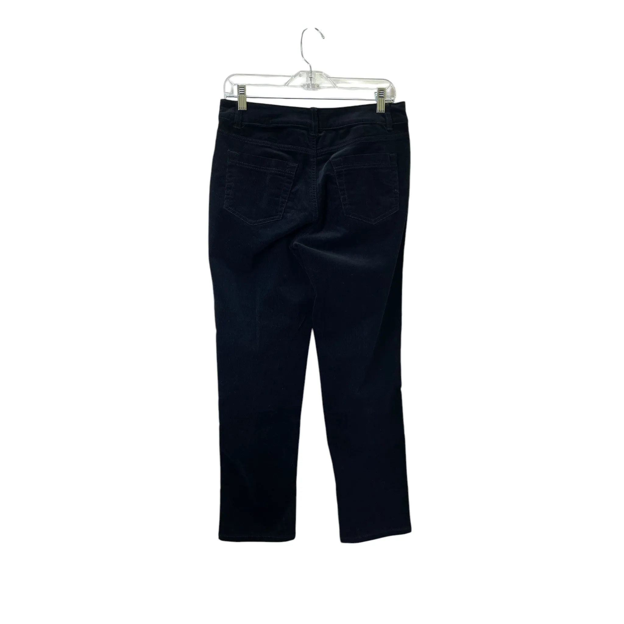 Pants Corduroy By Croft And Barrow In Black, Size:4