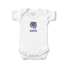 Personalized Memphis Tigers Tiger Head Bodysuit