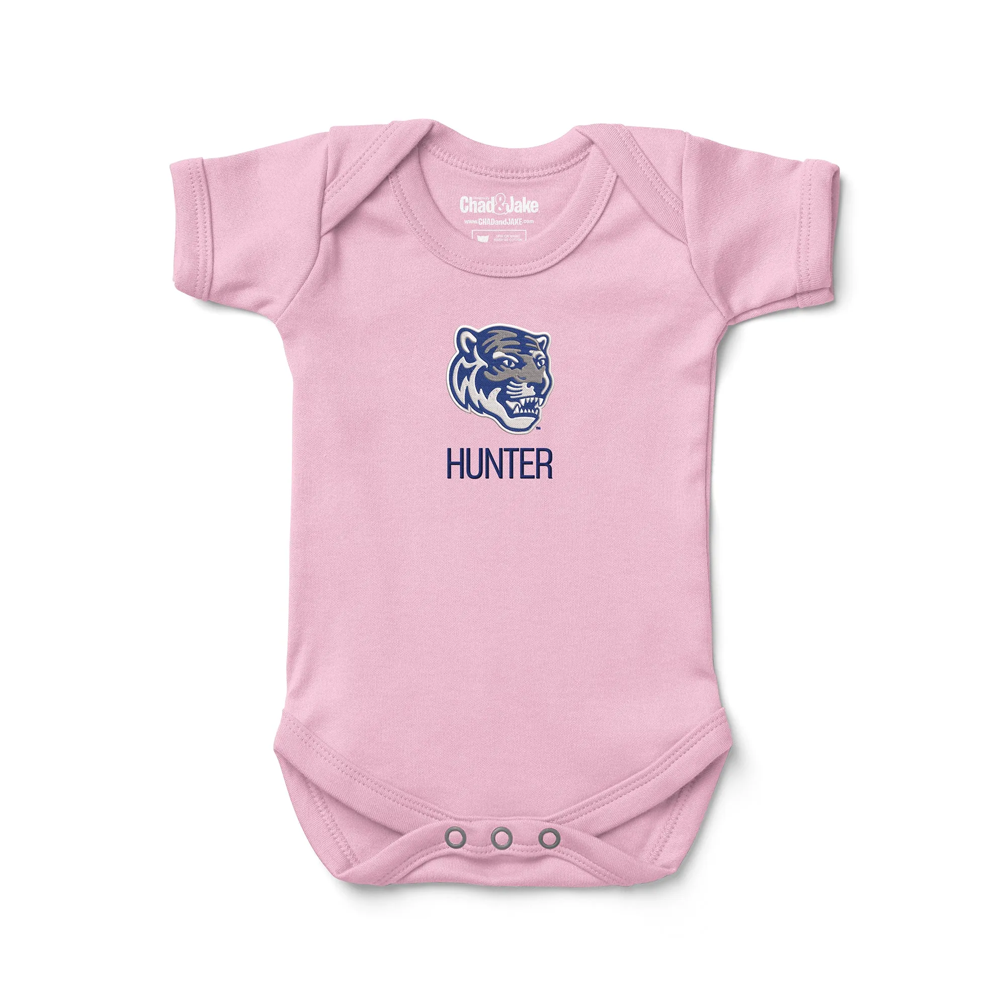 Personalized Memphis Tigers Tiger Head Bodysuit