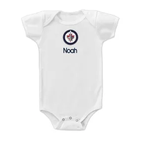 Personalized Winnipeg Jets Bodysuit