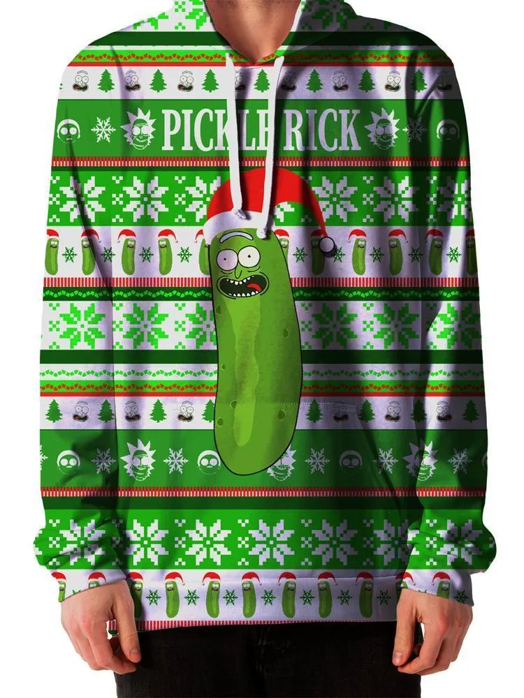 Pickle Rick Ugly Unisex Hoodie