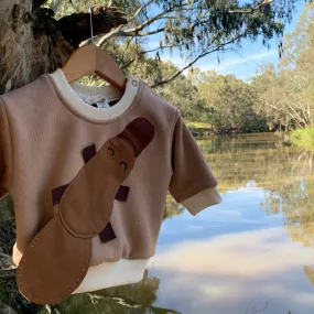 PLATYPUS baby sweater