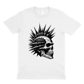 Punk Rock Skull Unisex Crewneck T-Shirt