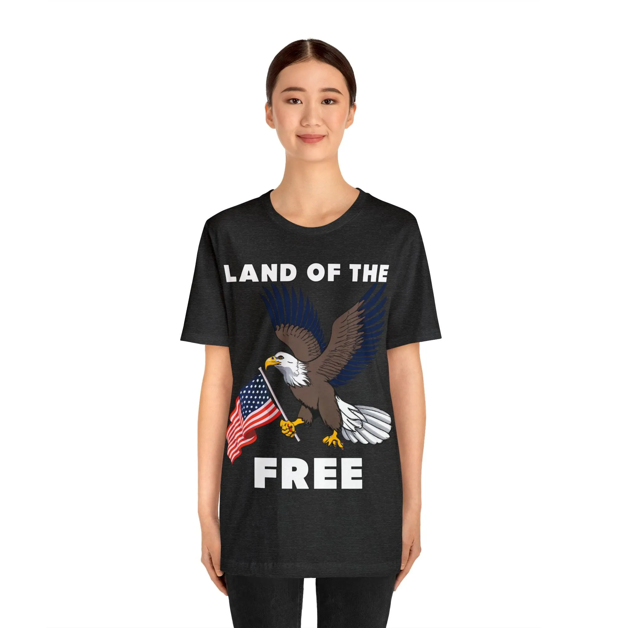 "Land of the Free, Home of the Brave: Celebrate Independence Day with Patriotic Shirts, Flag shirt - Freedom, Fireworks, and More