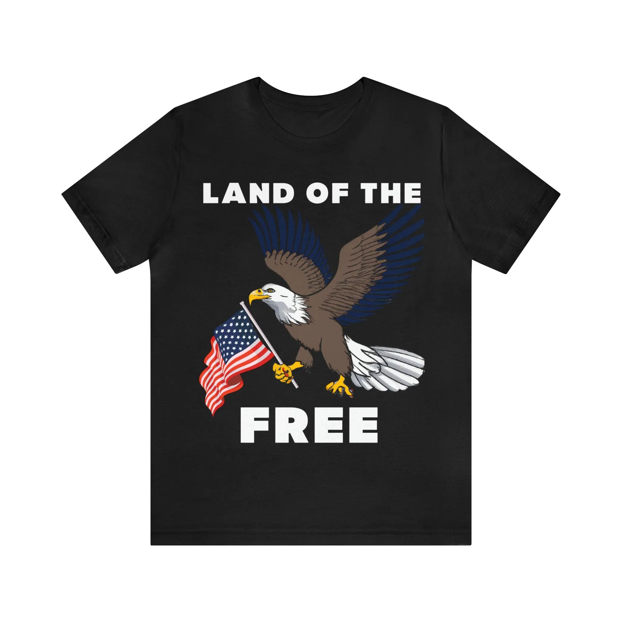 "Land of the Free, Home of the Brave: Celebrate Independence Day with Patriotic Shirts, Flag shirt - Freedom, Fireworks, and More