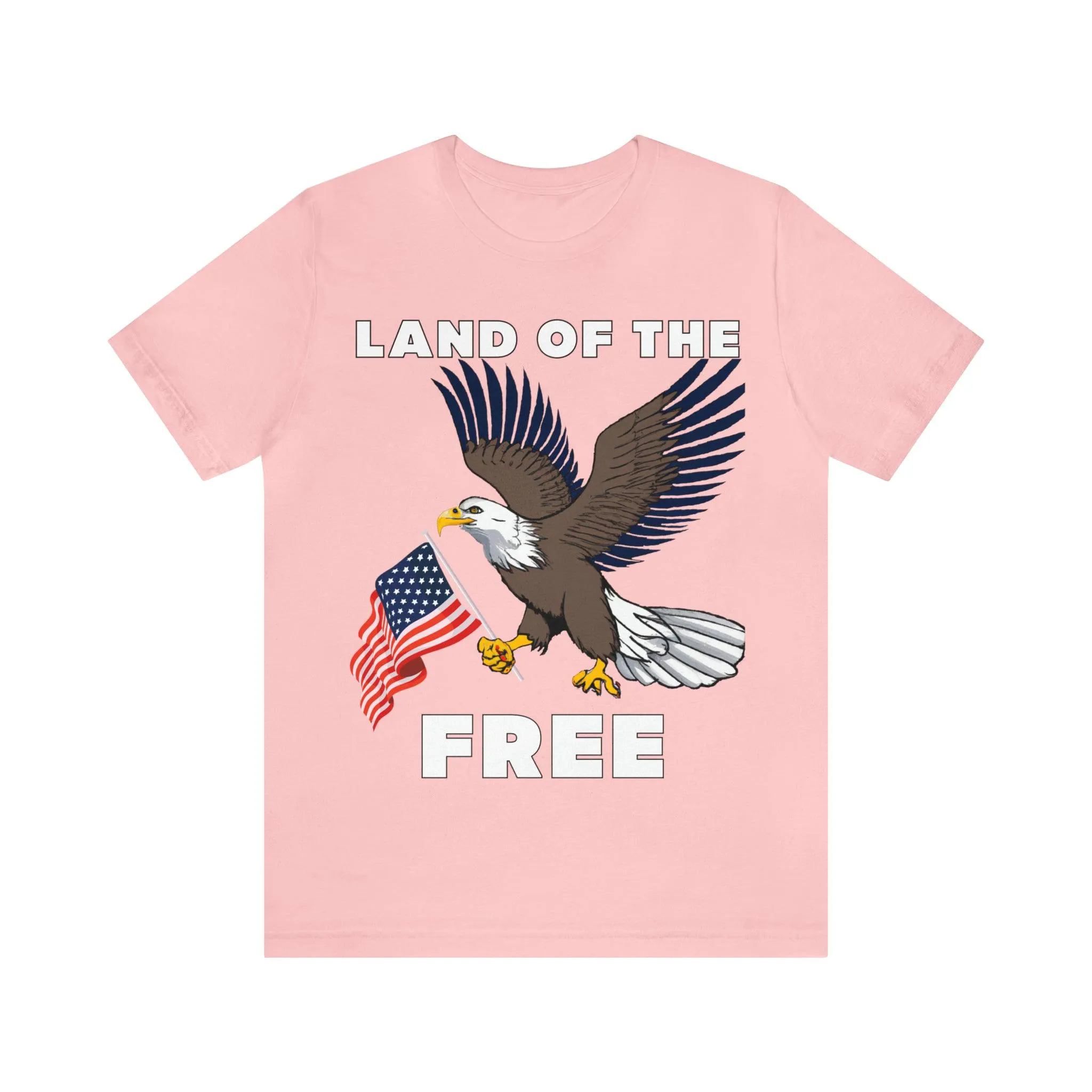 "Land of the Free, Home of the Brave: Celebrate Independence Day with Patriotic Shirts, Flag shirt - Freedom, Fireworks, and More