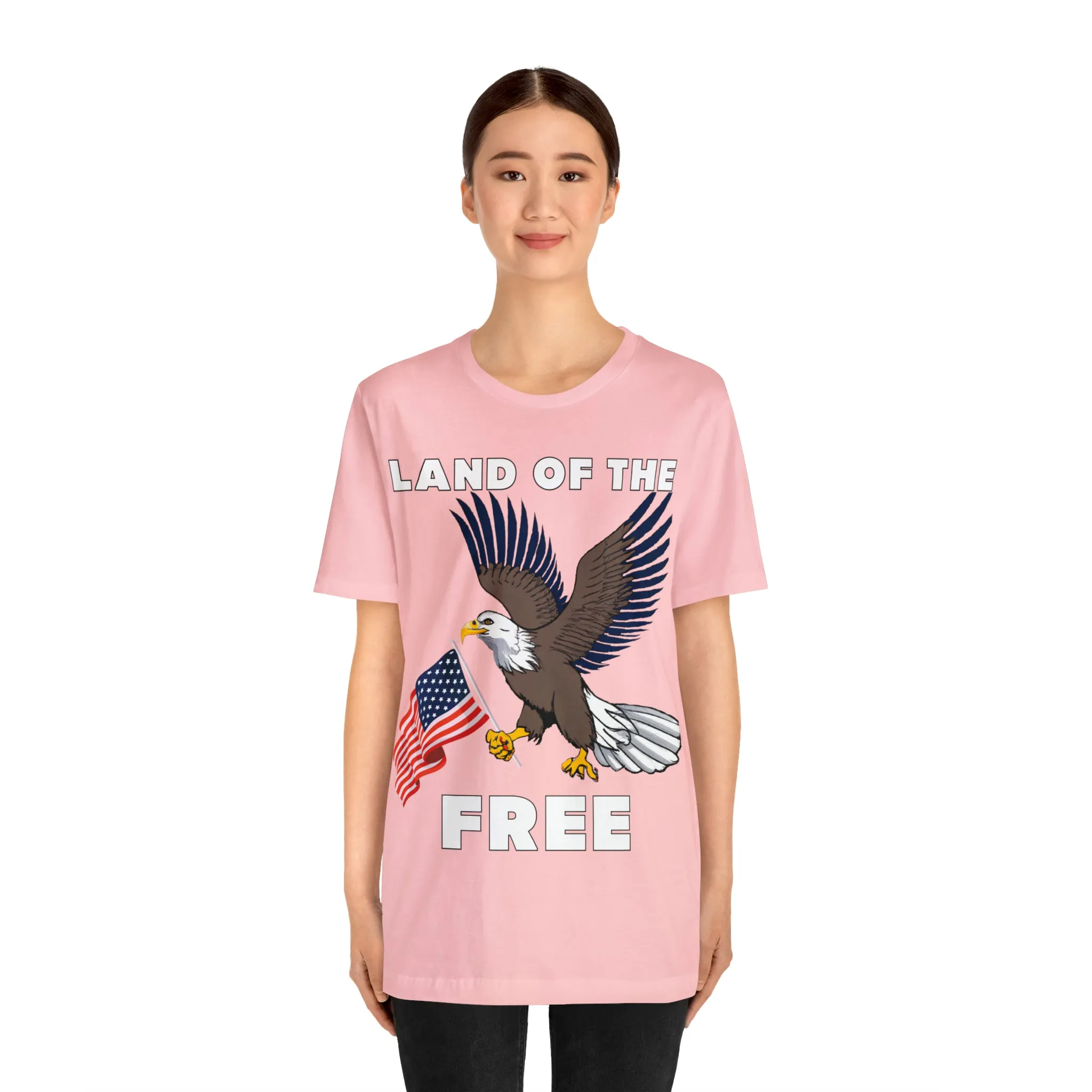 "Land of the Free, Home of the Brave: Celebrate Independence Day with Patriotic Shirts, Flag shirt - Freedom, Fireworks, and More