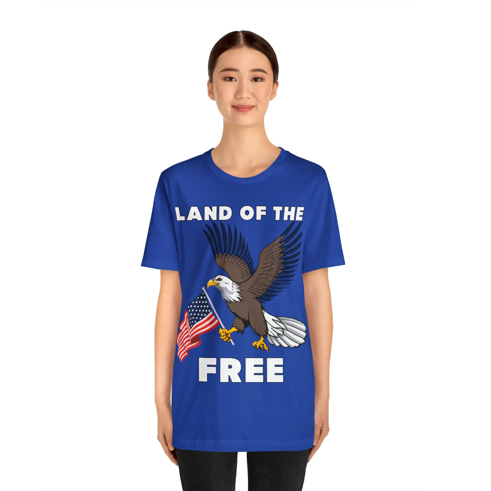 "Land of the Free, Home of the Brave: Celebrate Independence Day with Patriotic Shirts, Flag shirt - Freedom, Fireworks, and More