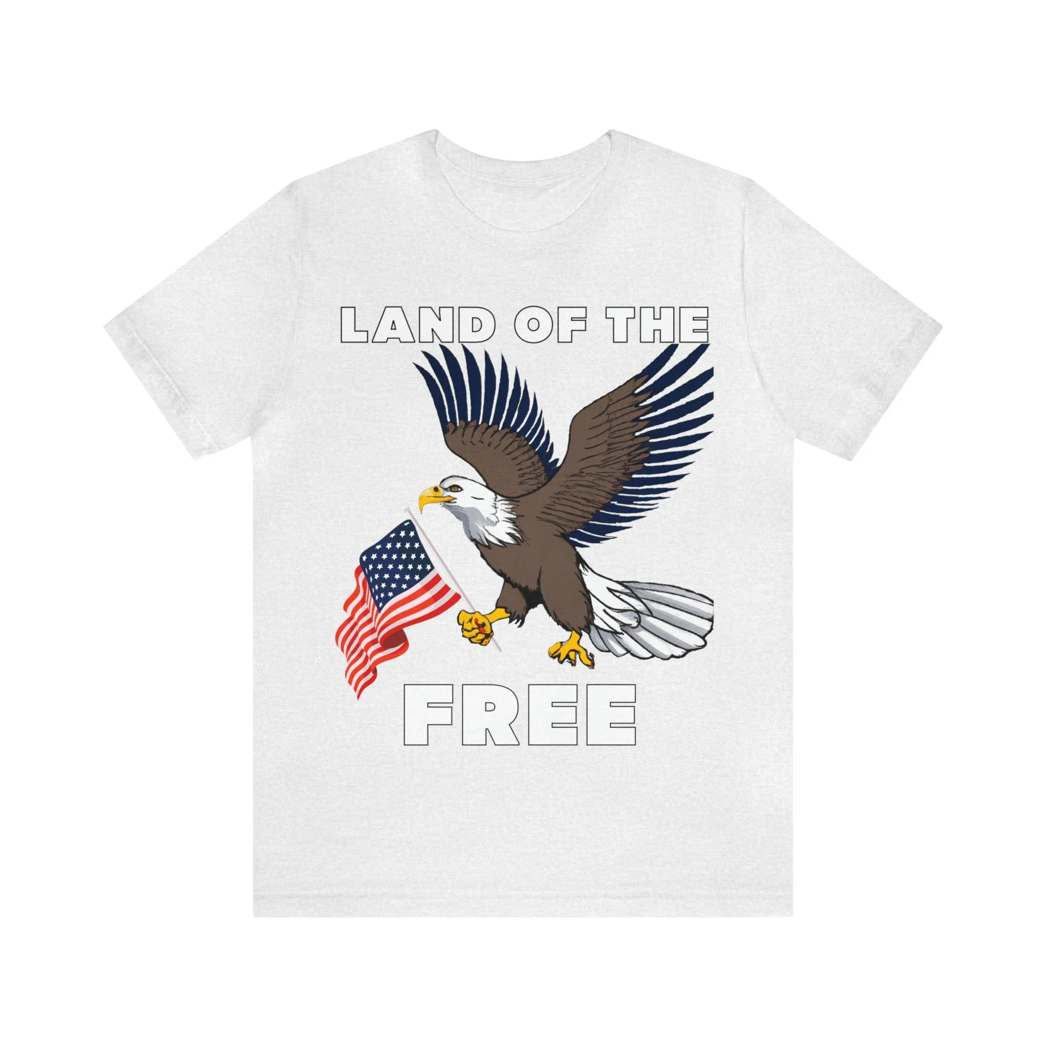 "Land of the Free, Home of the Brave: Celebrate Independence Day with Patriotic Shirts, Flag shirt - Freedom, Fireworks, and More