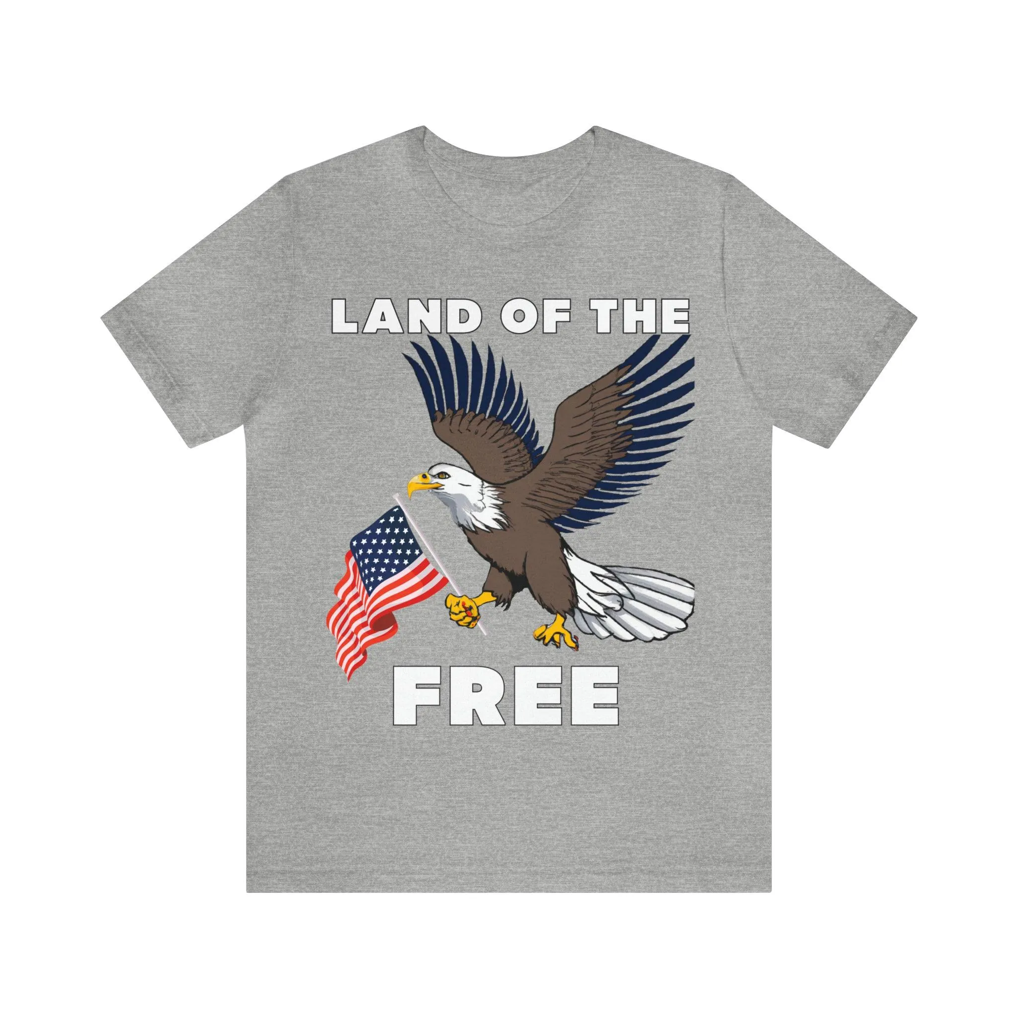 "Land of the Free, Home of the Brave: Celebrate Independence Day with Patriotic Shirts, Flag shirt - Freedom, Fireworks, and More