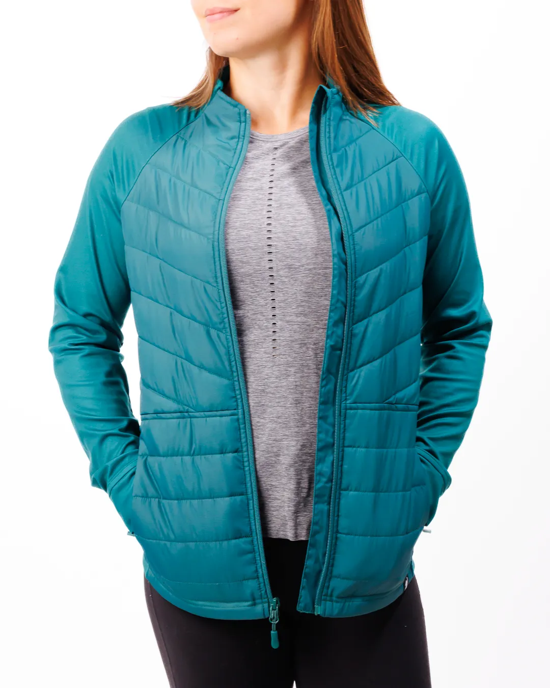 Range Women's Puffer Jacket - Evergreen