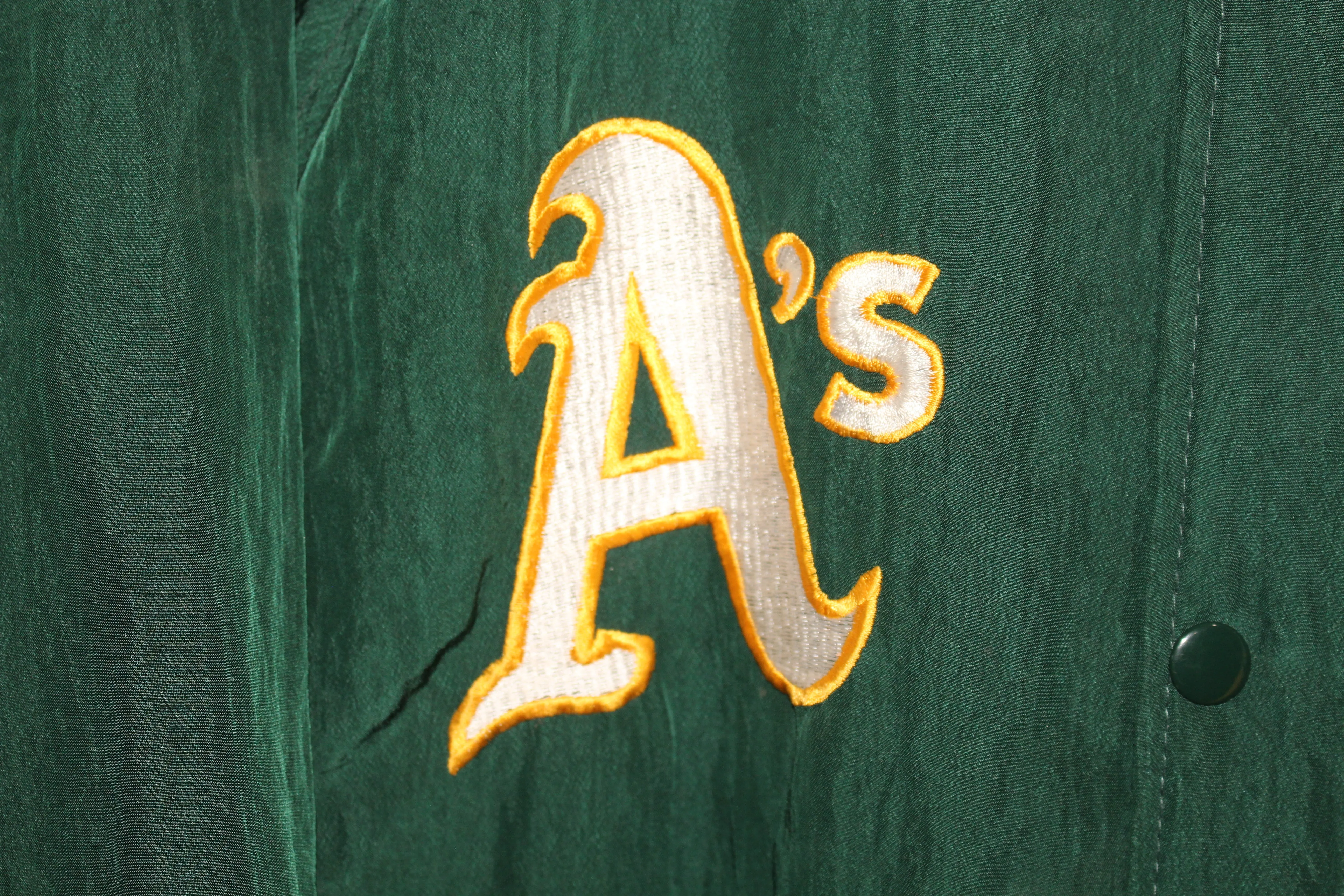 Rare Oakland Athletics Starter Diamond Series Bomber Jacket (XL)