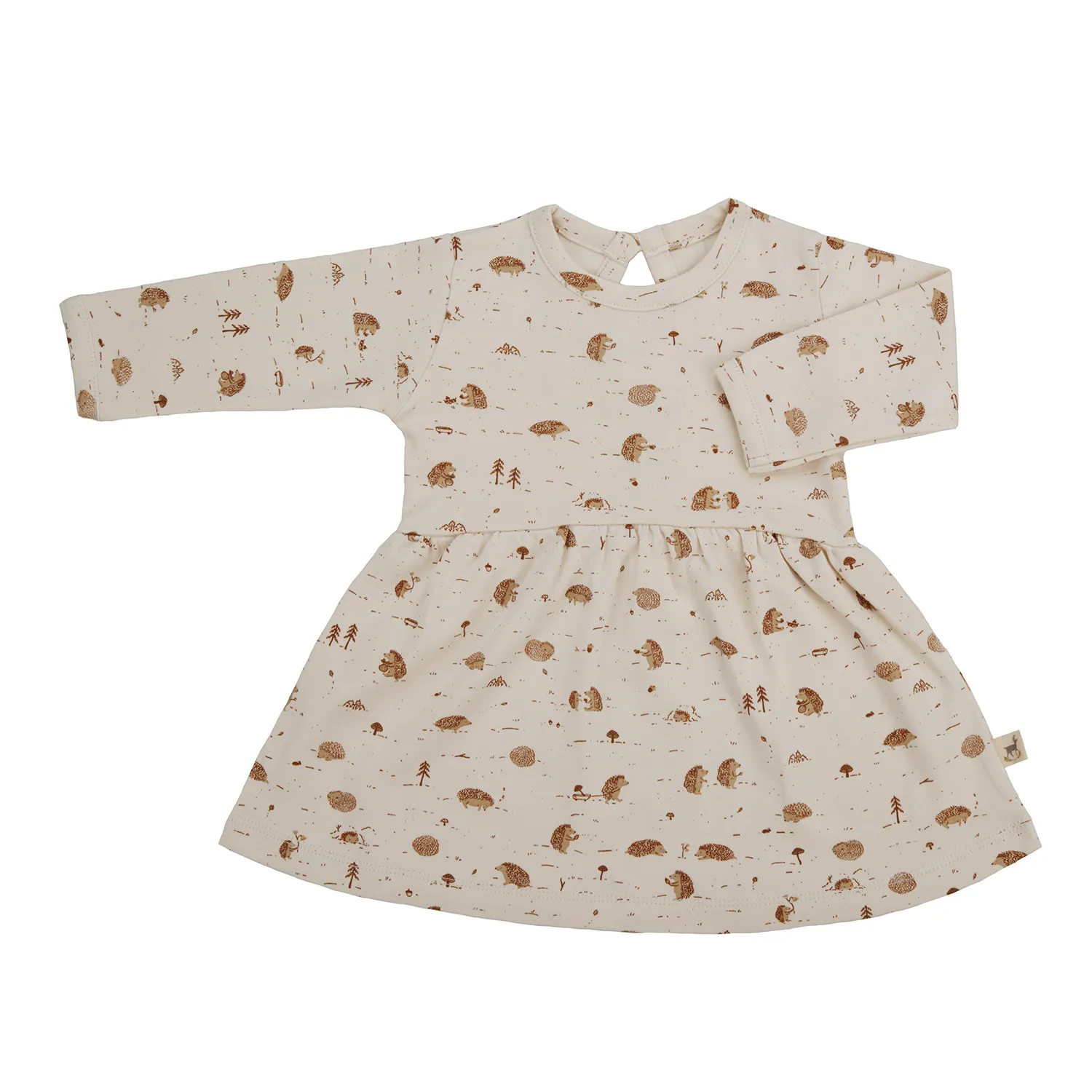 Red Caribou Babies Pima Cotton Dress