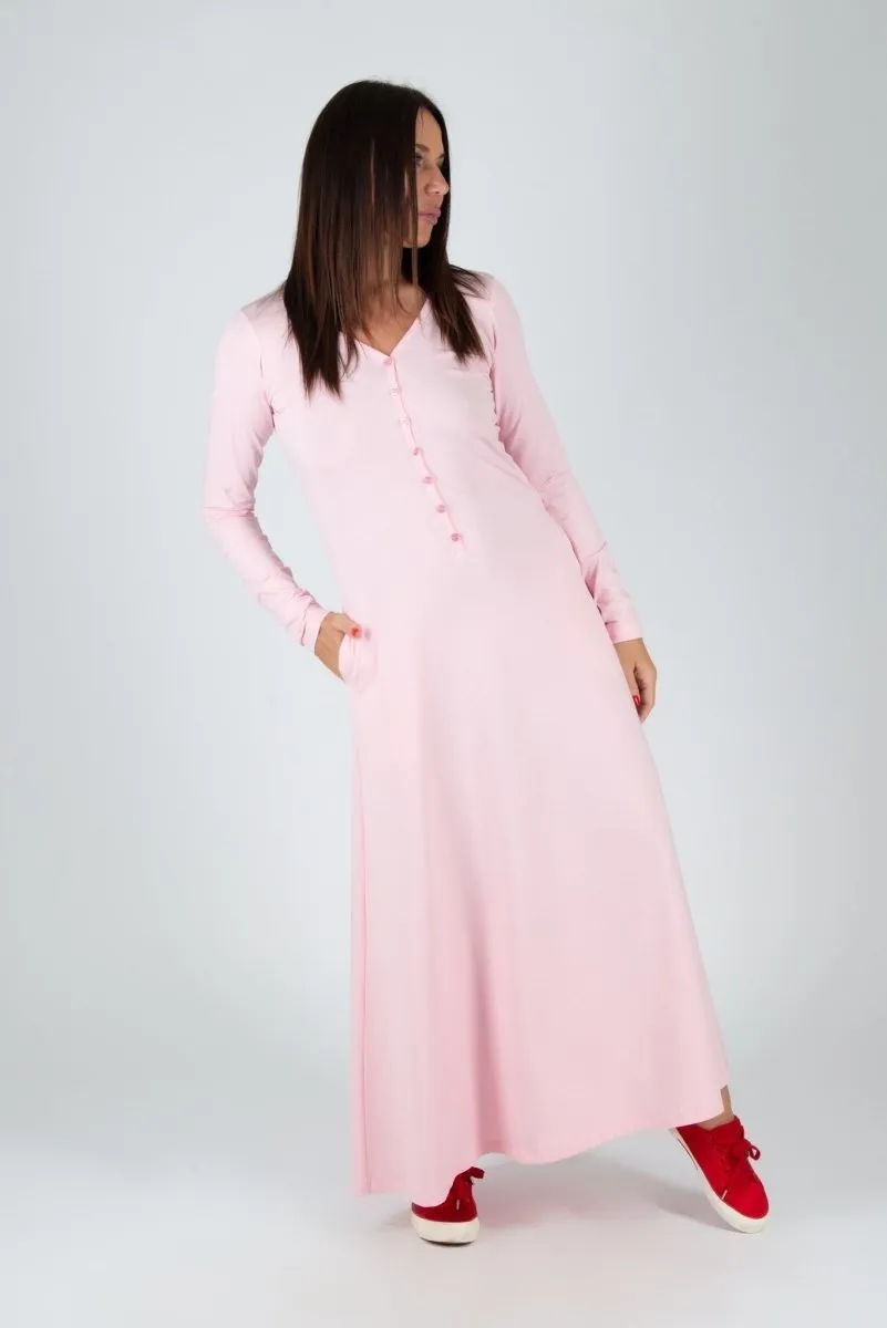 ROSALIA Long Sleeves Jersey Dress SALE