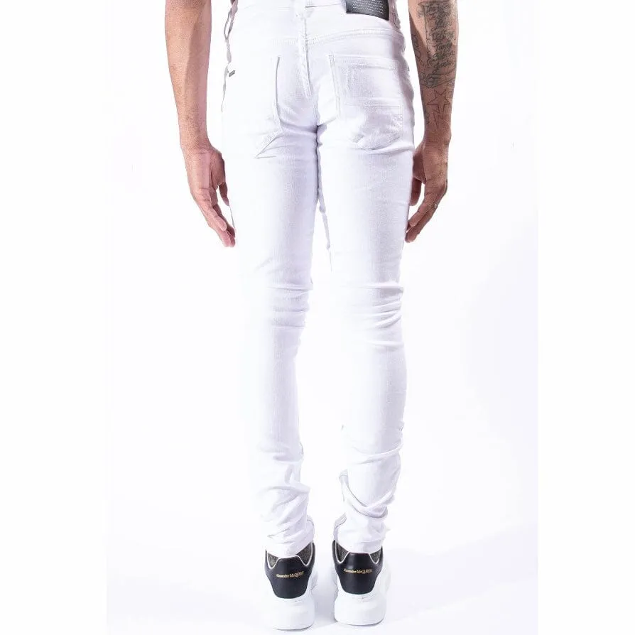 Serenede - Everest Peak Jeans - White