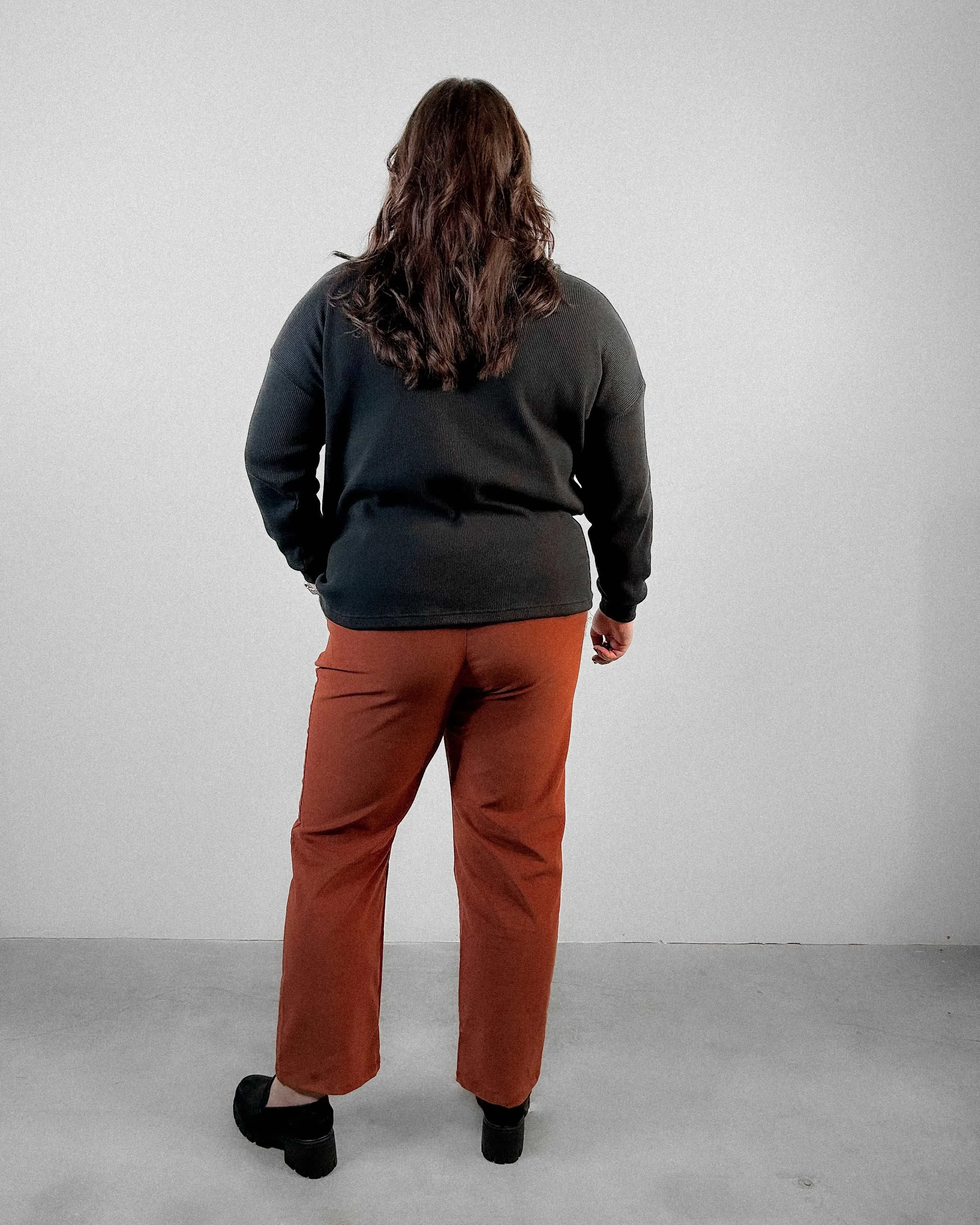 The Corduroy Trouser in Rose Hip