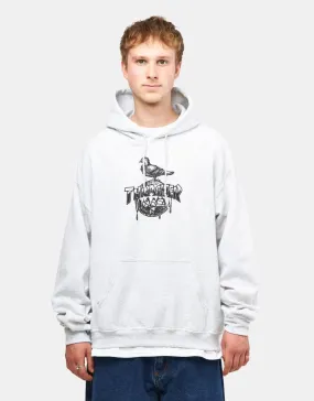 Thrasher x Anti Hero Cover The Earth Pullover Hoodie - Ash Grey