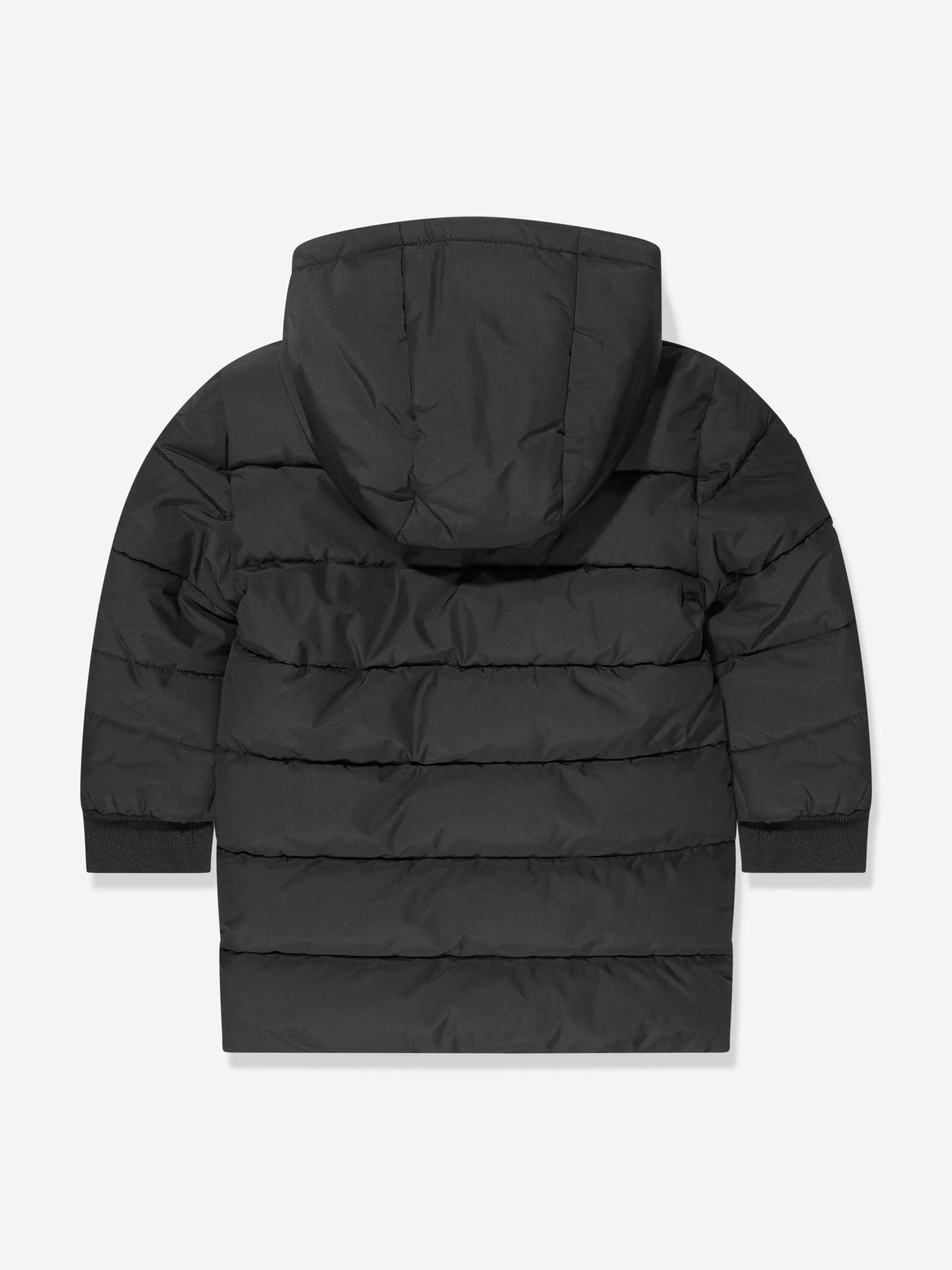 Timberland Kids Boys Long Puffer Jacket in Black - 8Y