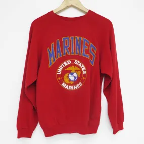 USMC US MARINE CORPS 1980'S SWEATSHIRT SIZE 46-48 XL