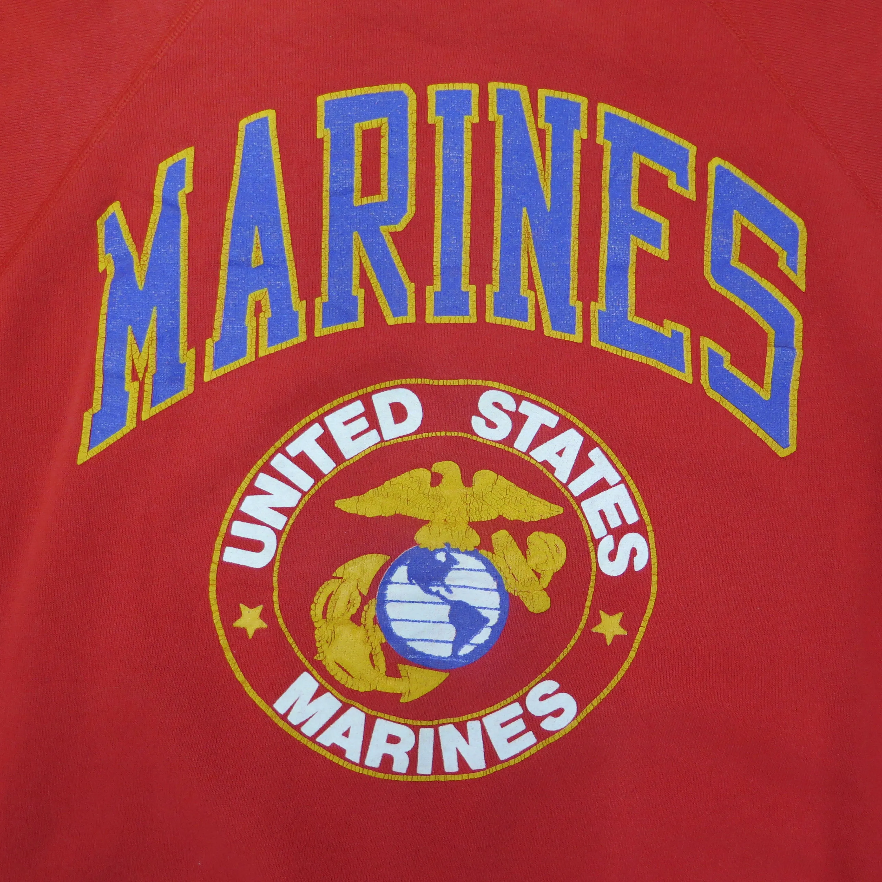 USMC US MARINE CORPS 1980'S SWEATSHIRT SIZE 46-48 XL