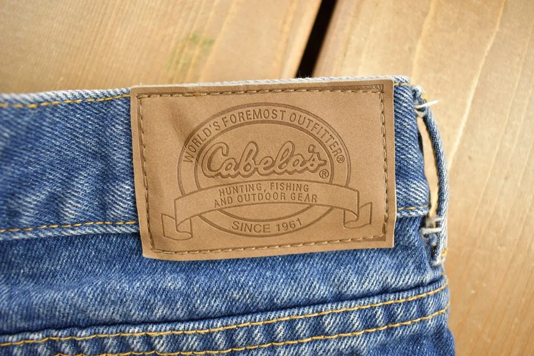 Vintage 1990s Cabelas Denim Jeans Size 12 Youth