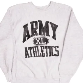 VINTAGE US ARMY ATHLETICS REVERSE WEAVE 1990S SWEATSHIRT SIZE XL MADE IN USA