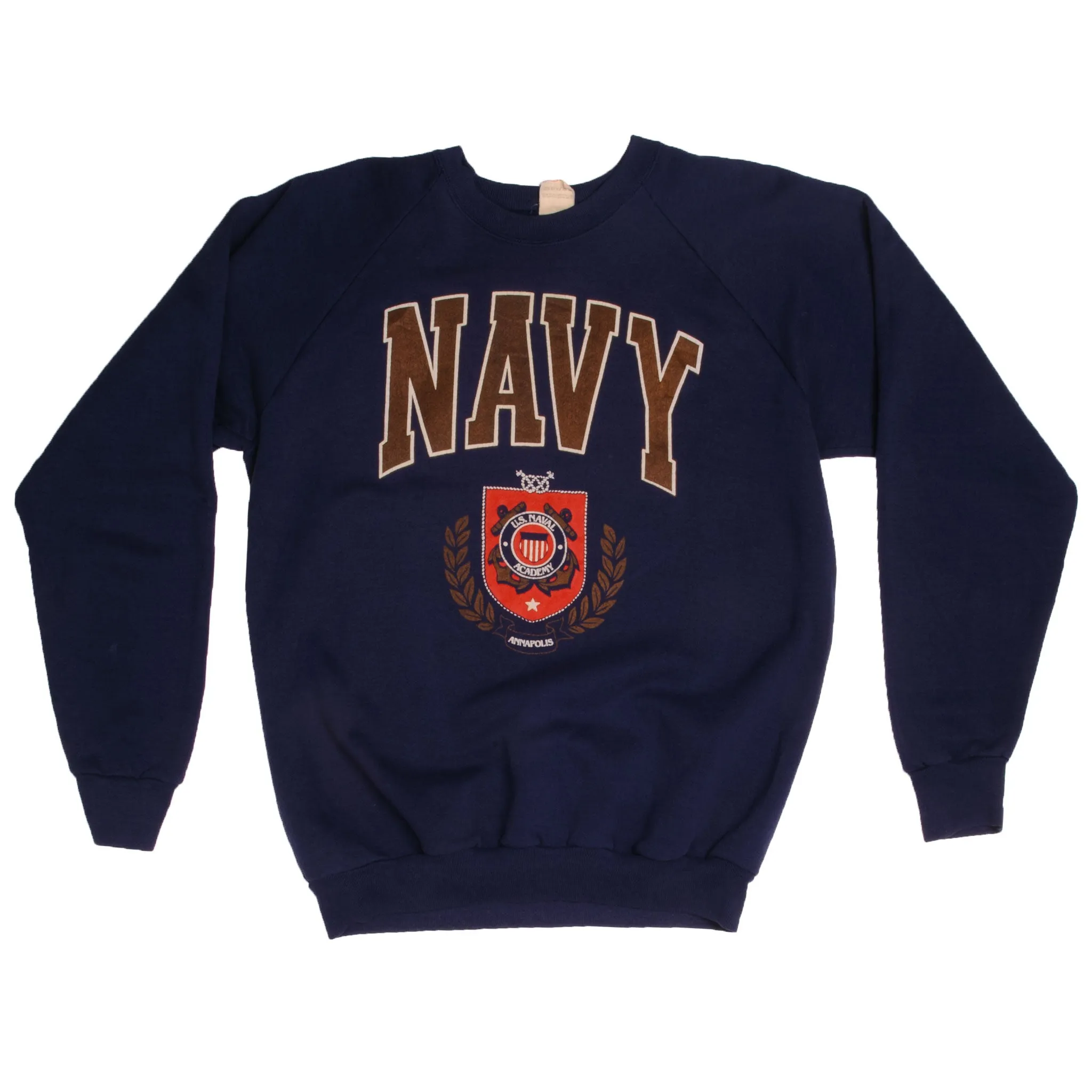 VINTAGE USN US NAVY ACADEMY SWEATSHIRT CREWNECK 1992 SIZE XL MADE IN USA