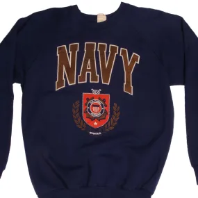 VINTAGE USN US NAVY ACADEMY SWEATSHIRT CREWNECK 1992 SIZE XL MADE IN USA