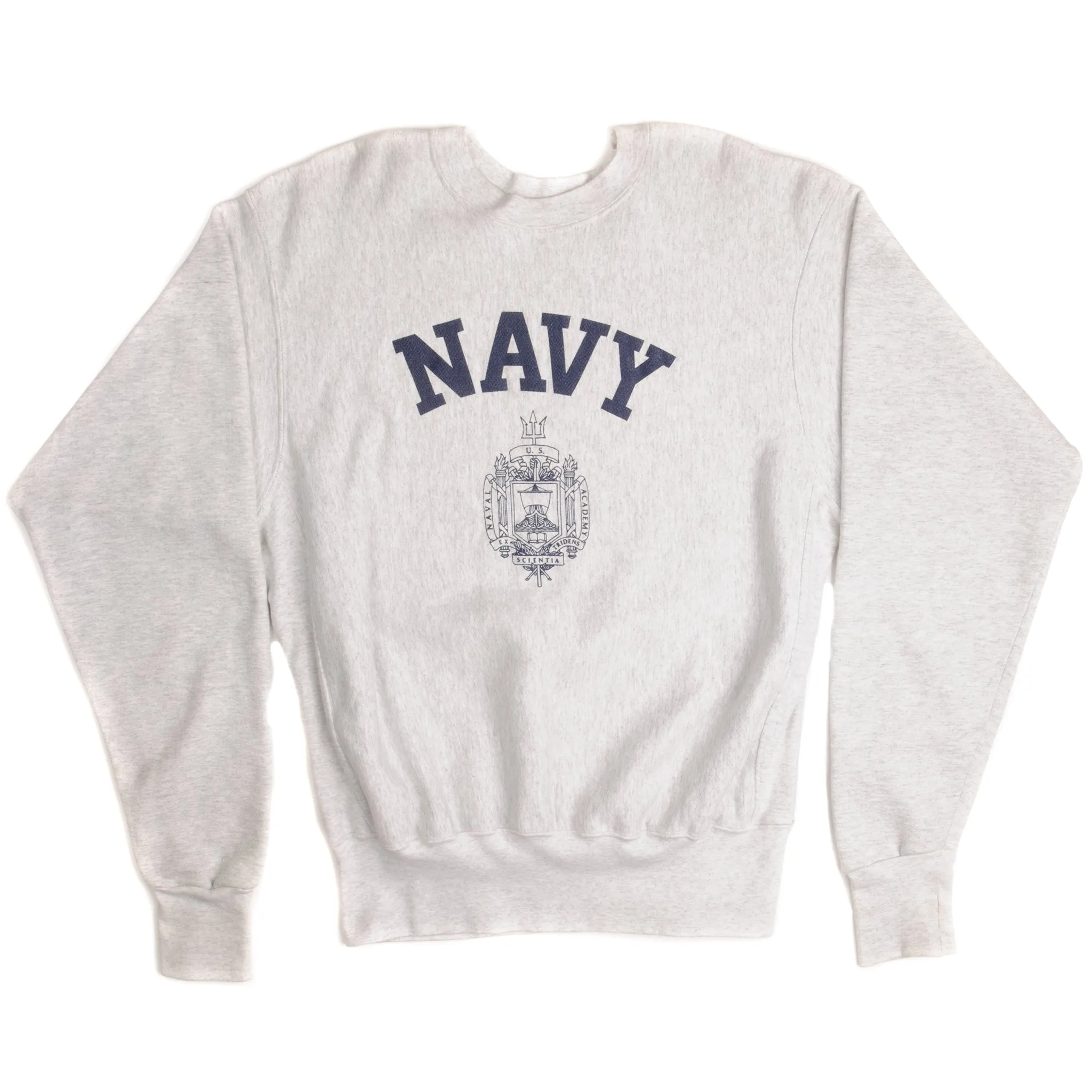 VINTAGE USN US NAVY SWEATSHIRT SIZE LARGE MADE IN USA