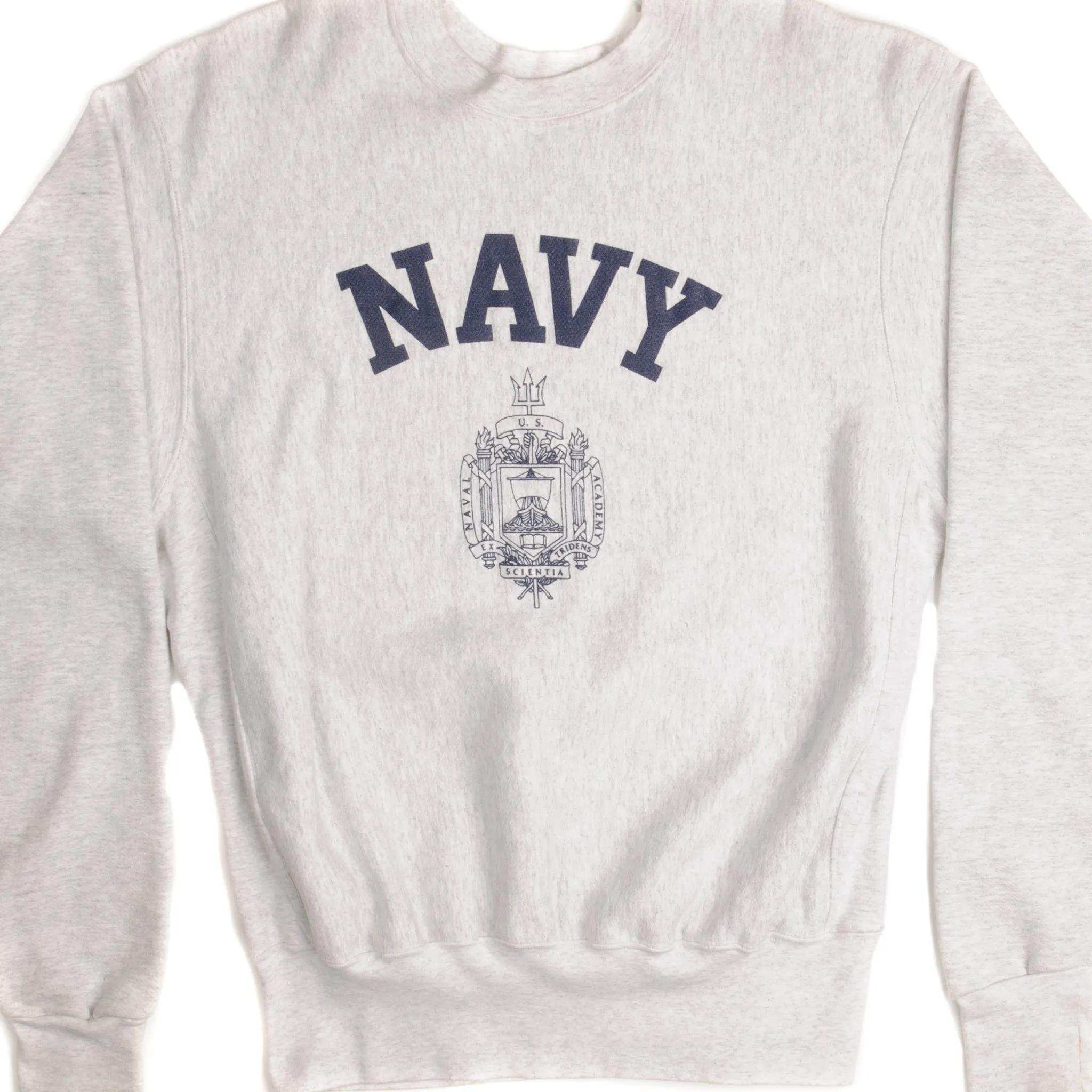 VINTAGE USN US NAVY SWEATSHIRT SIZE LARGE MADE IN USA