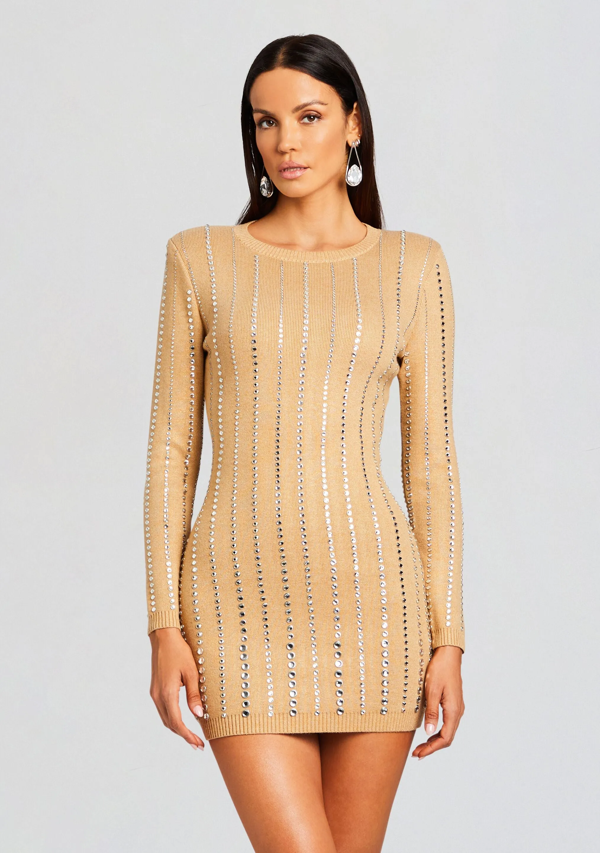 Virginia Embellished Knit Dress