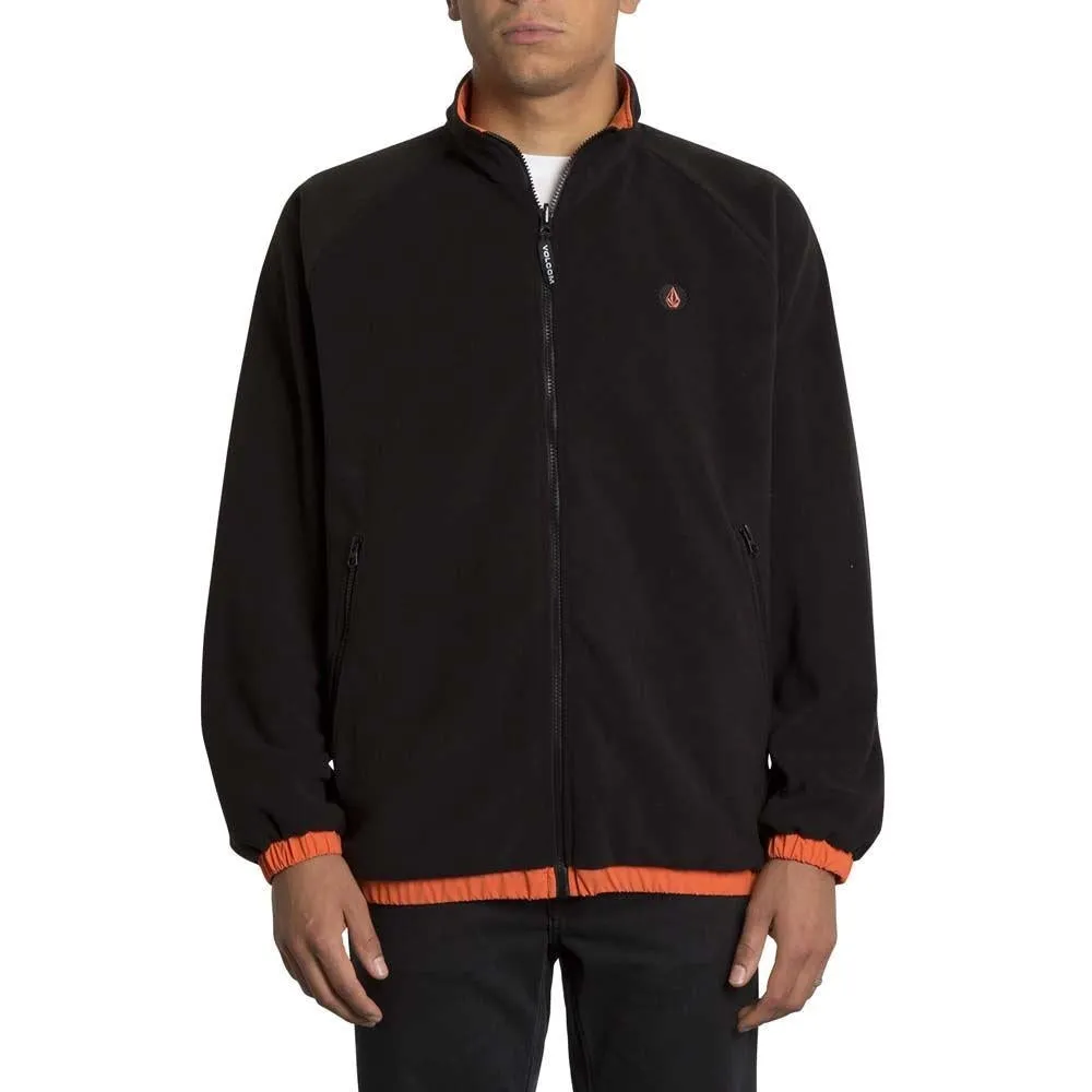 Volcom Magneticon Zip Fleece Jacket Black